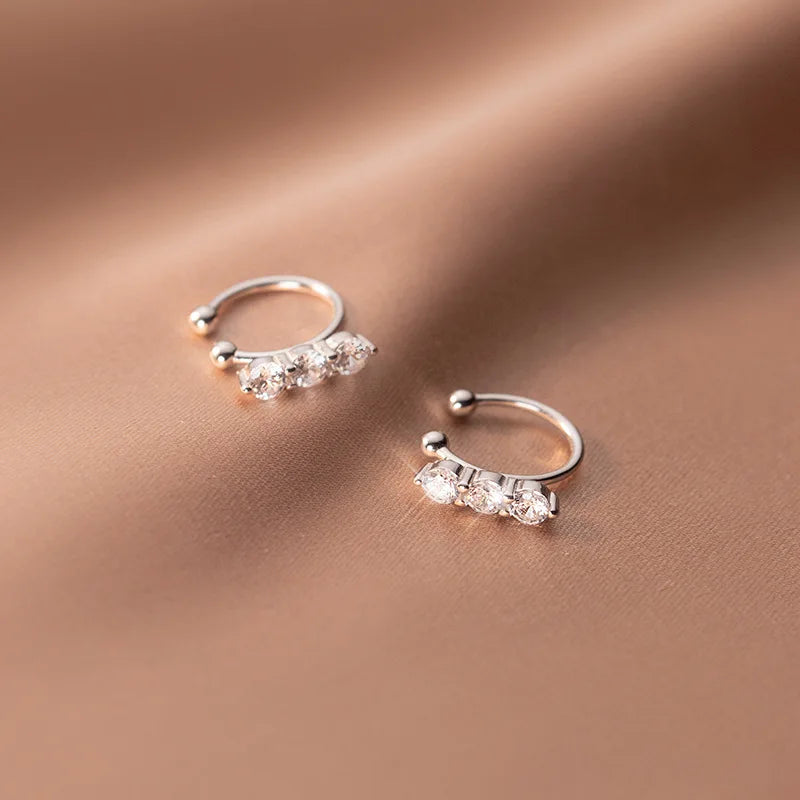 Ear cuff con Zirconias