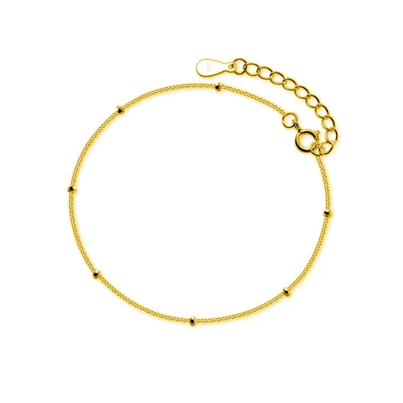 Pulsera Cadena de Bolitas