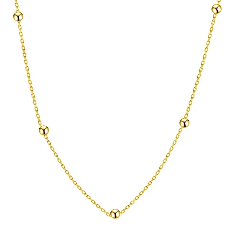 Collar con Dije de Esferas