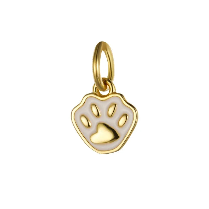 Dije Huellitas de Perrito Esmaltadas