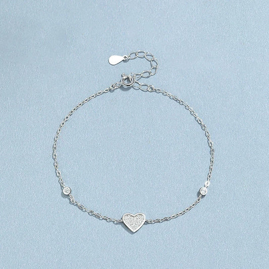 Pulsera Corazón con Zirconias