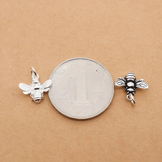 Dije Abeja Blanca o Plateada