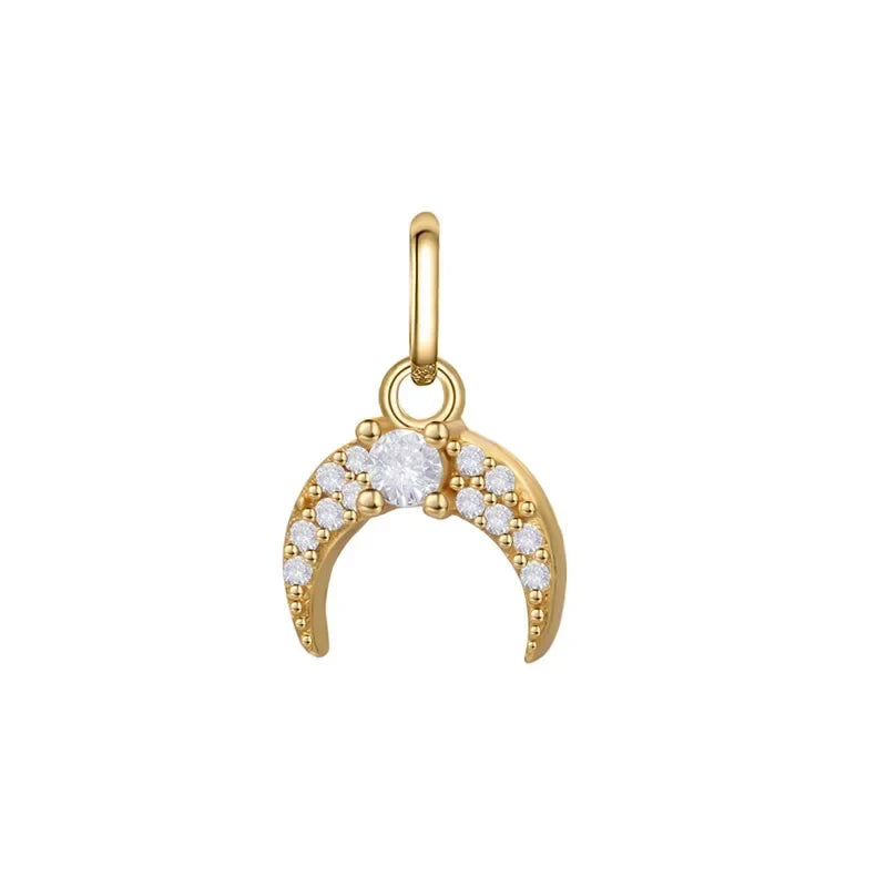 Dije Luna Tierna con Zirconia