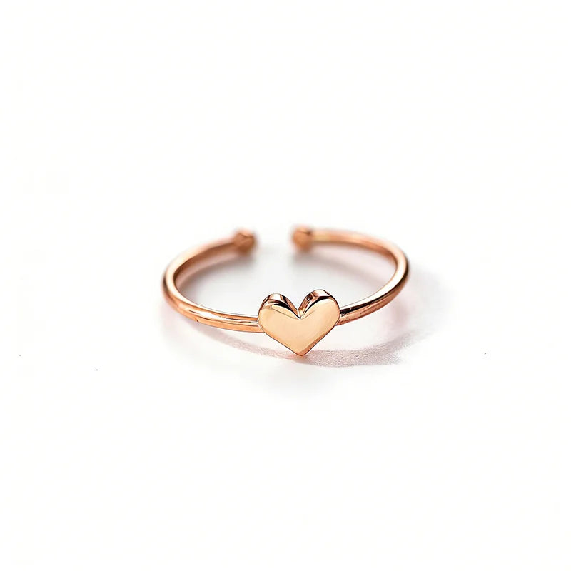 Anillo Abierto Corazón