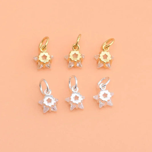 Dije Mini Estrella con Zirconia