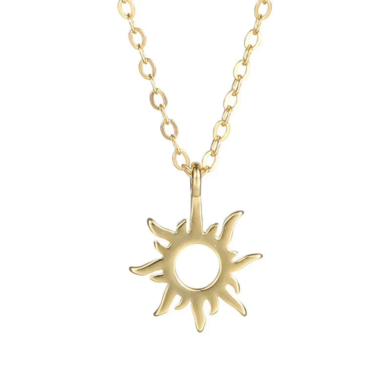 Collar Sol Calado
