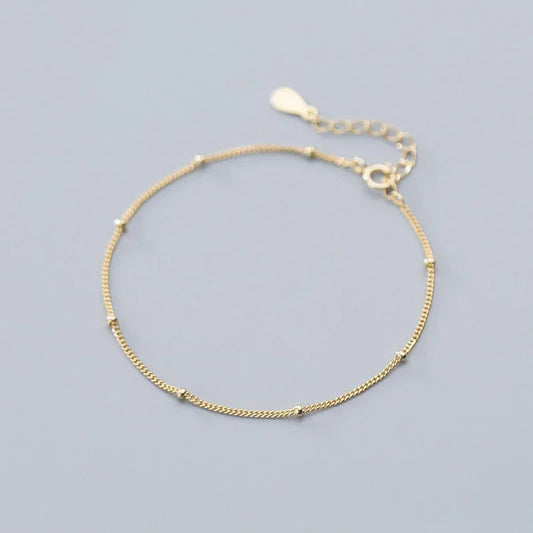 Pulsera Cadena de Bolitas