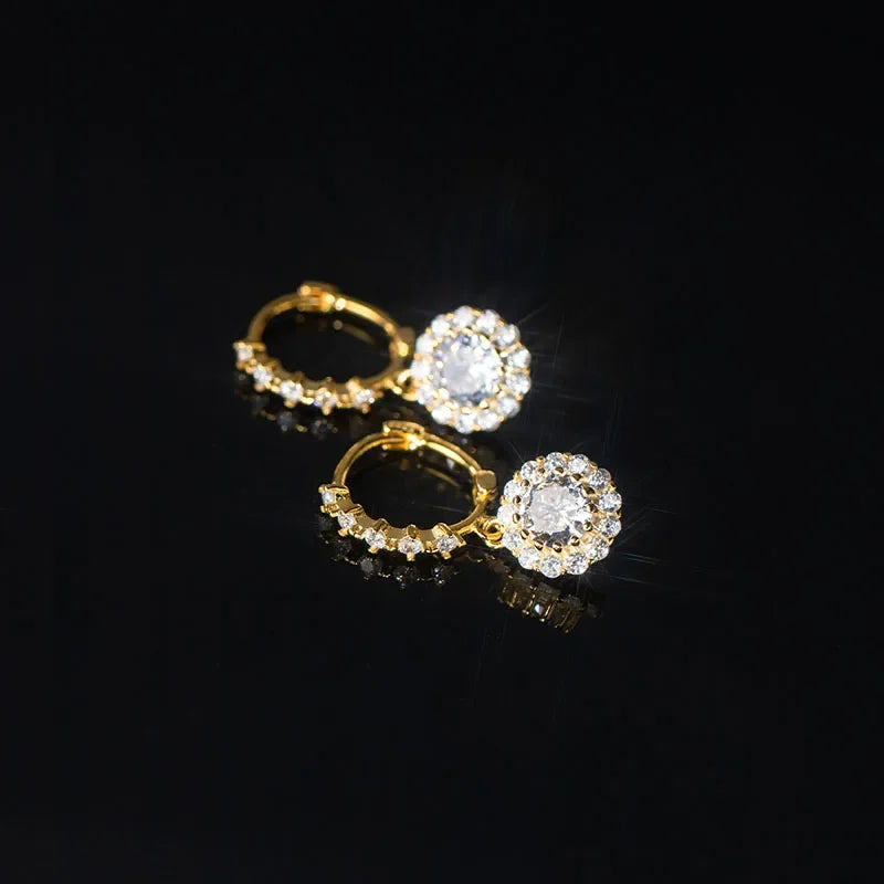 Arracadas de Fiesta con Zirconias