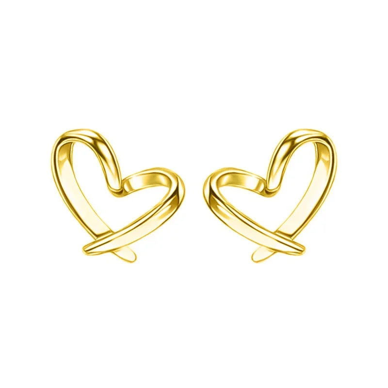 Aretes Corazón Romántico