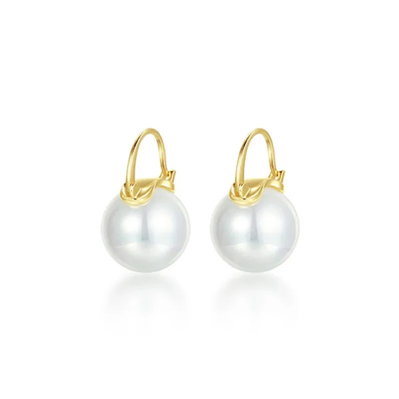 Arracadas Elegantes con Perla