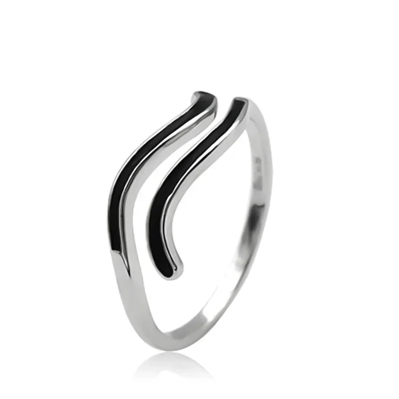 Anillo Ondas Ajustable