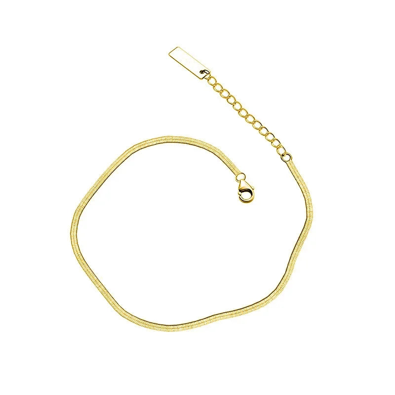 Tobillera Cadena Serpiente