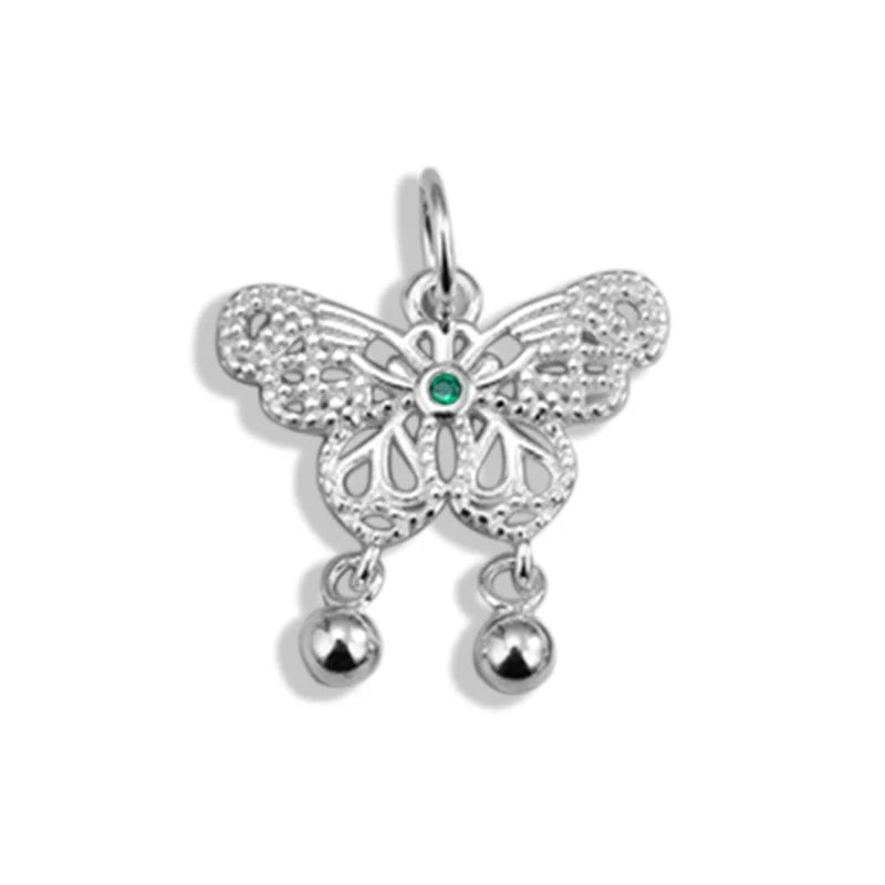Dije Mariposa Roja, Blanca o Verde
