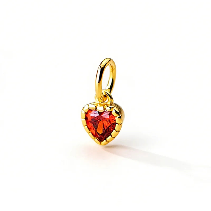 Dije Corazón con Zirconias