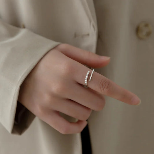 Anillo Perla de Agua Dulce con Zirconias