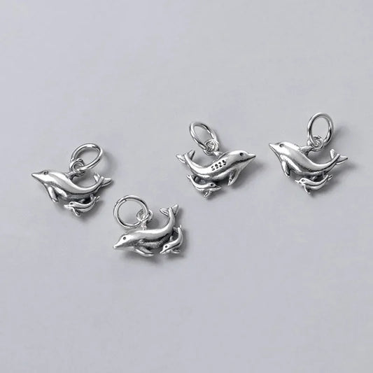 Dije Par de Delfines