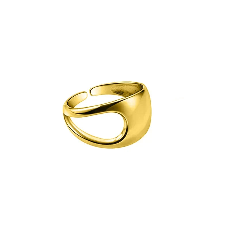 Anillo Abierto Doble Capa