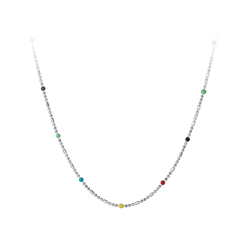 Tobillera de Cuentas de Colores