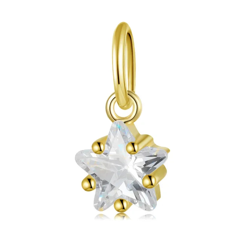 Dije Mini Estrella con Zirconias