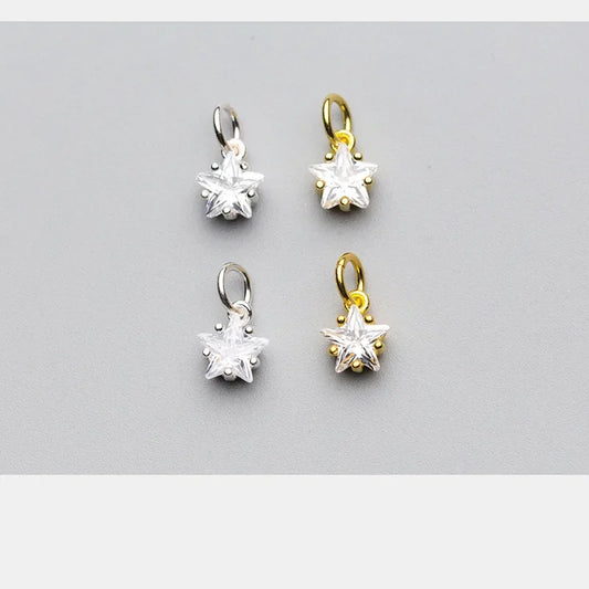 Dije Mini Estrella con Zirconias