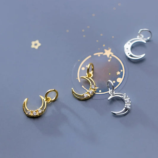 Dije Luna con Zirconias