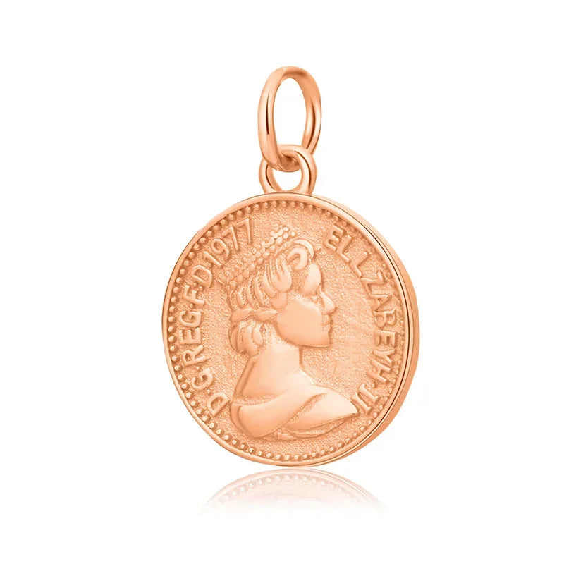 Dije Moneda de la Reina