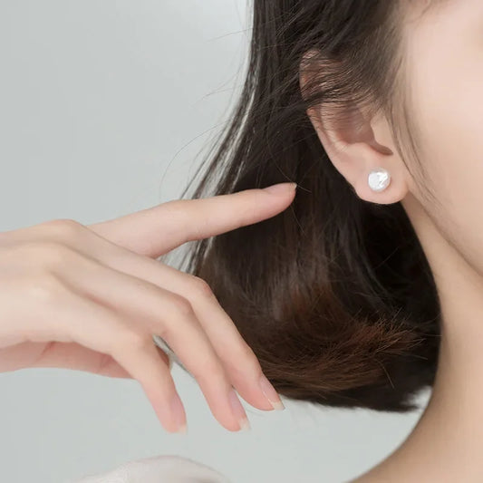 Aretes Perla Barroca