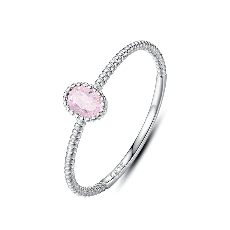 Anillo con Zirconias Negras o Rosas