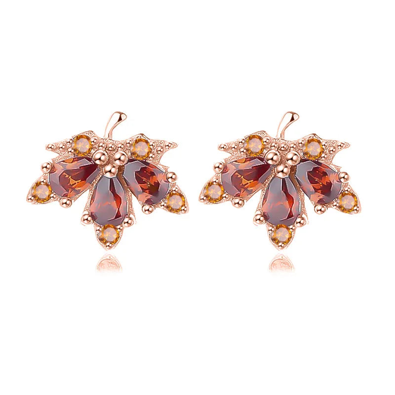 Aretes Hojas de Maple