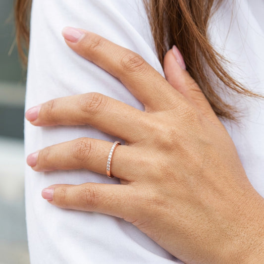 Anillo de Compromiso Apilable
