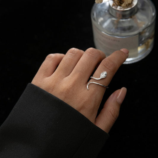 Anillo Serpiente Abierto