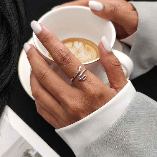Anillo Serpiente Ajustable