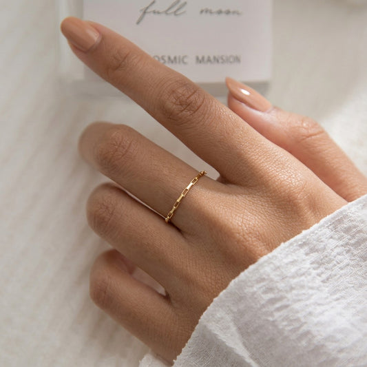 Anillo Tipo Cadena