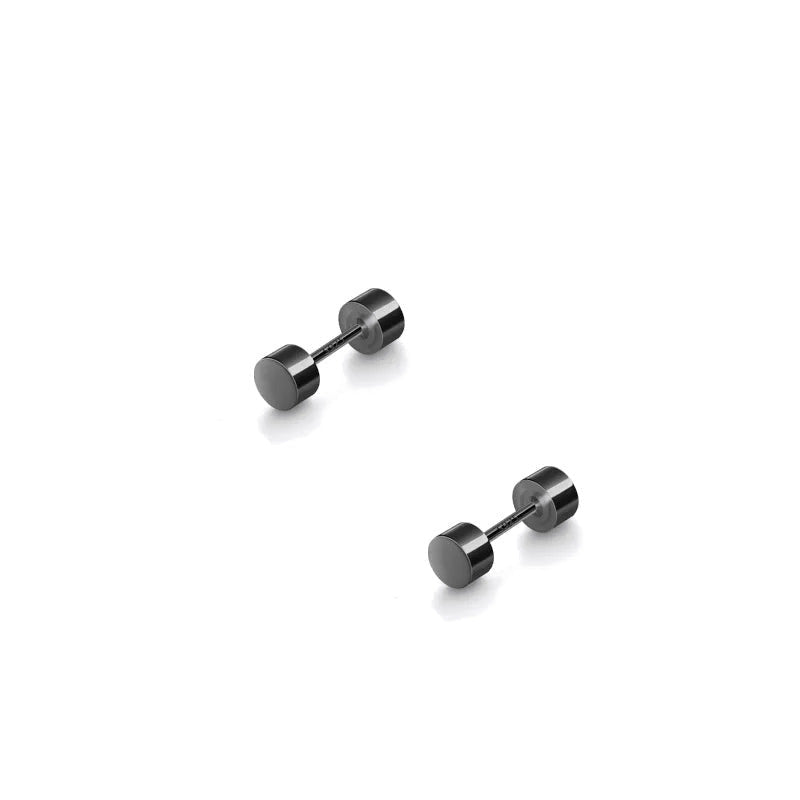 Aretes Barbell Geométricos