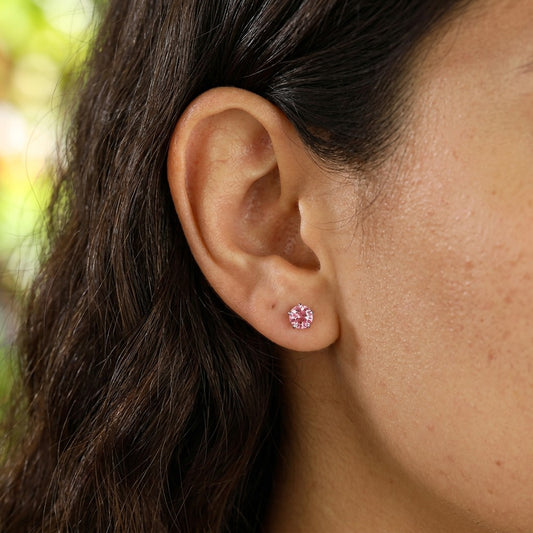 Aretes con Zirconia de Color