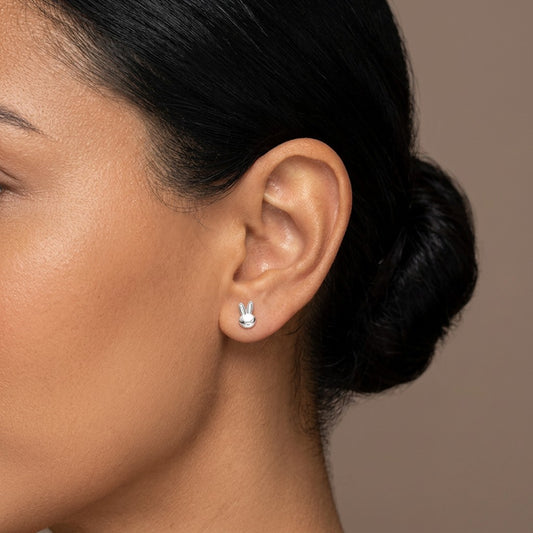 Aretes Conejito y Zanahoria