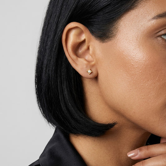 Aretes Cristal en Degradado