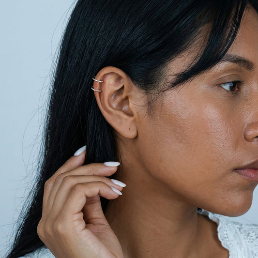 Aretes de Clip Geométricos