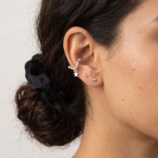 Aretes en U con Estrella