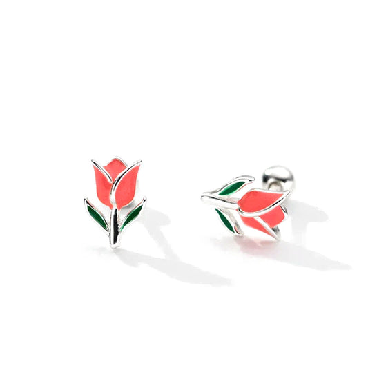 Aretes Flor de Colores