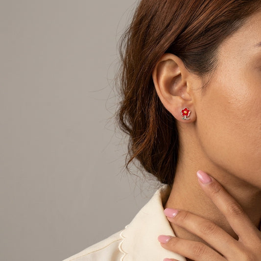 Aretes Flor Delicada