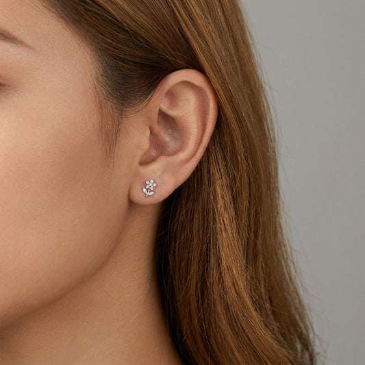 Aretes Flor Mini