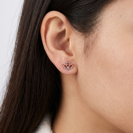 Aretes Hojas de Maple