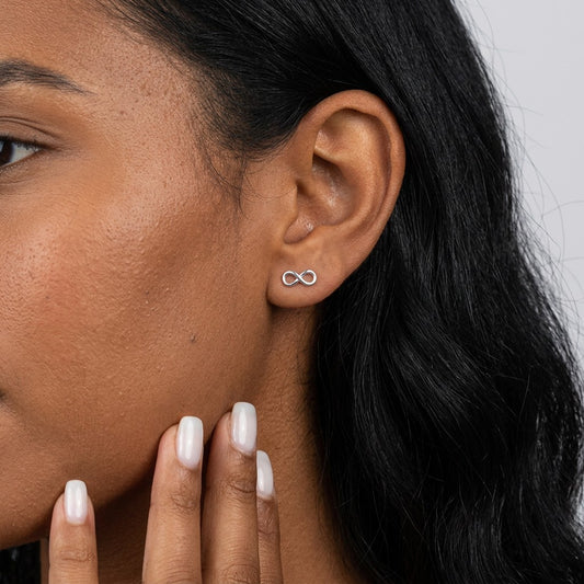 Aretes Infinito con Bolita