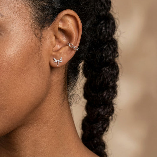 Aretes Libélula con Zirconias