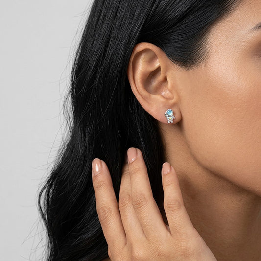 Aretes Pequeño Astronauta