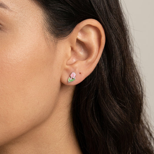 Aretes Tulipán Delicado
