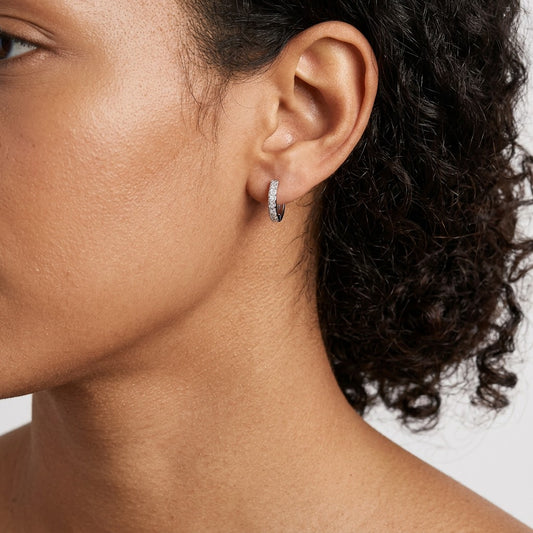 Arracadas con Zirconias Negras