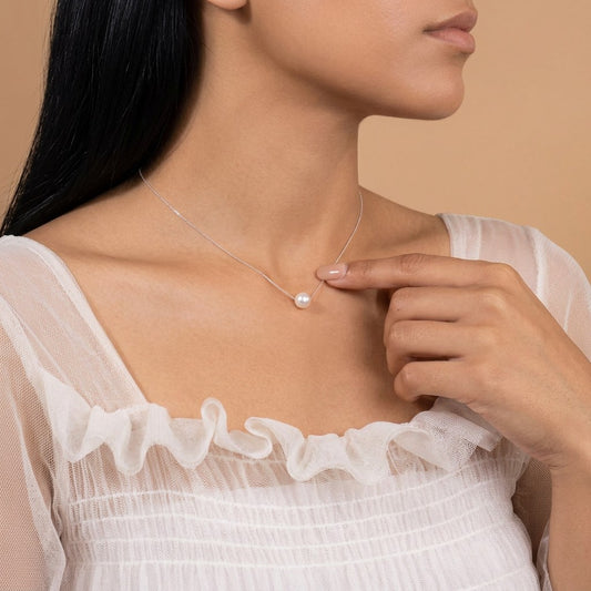 Collar con Dije de Perla