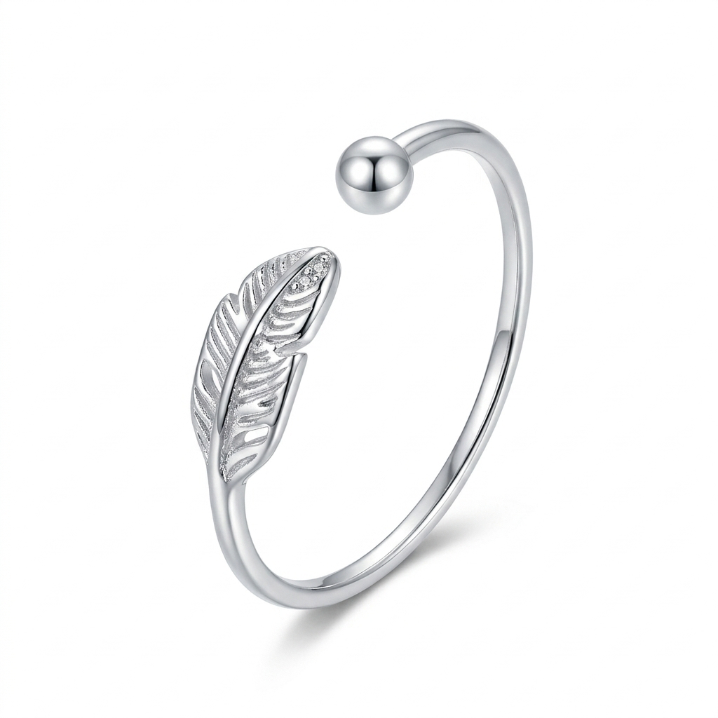 Anillo Coctel Pluma